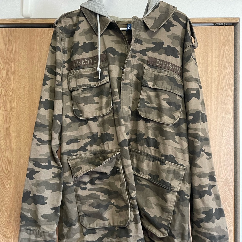 H&M divided army jacket